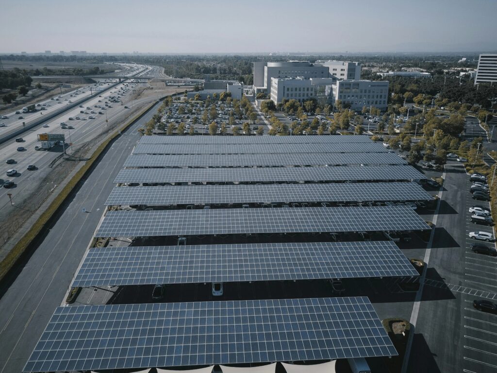 Kostenloses Stock Foto zu alternative energie, drohne aufnahmen, elektrizität